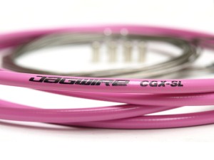 Brake cable set Pink